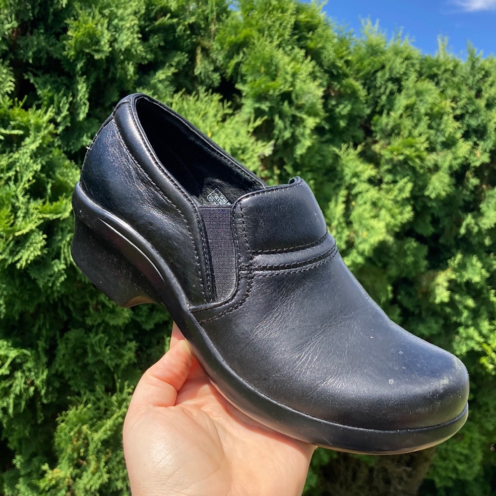 Ariat Women's Expert Safety Clog Black Leather Size 8